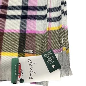 NWT Joules Scarf made from Recycled Materials